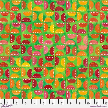 Dragonfly Dance - Free Spirit - PWSP112 - Pinwheel Party - Lime