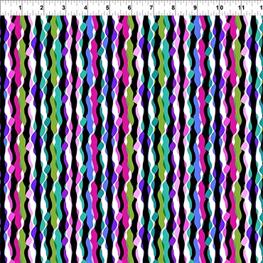 Flock Together - In The Beginning - Wavy Stripe - Jewel - 8FT2