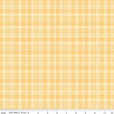 Winnie the Pooh - Riley Blake - Plaid - 17005 - Yellow