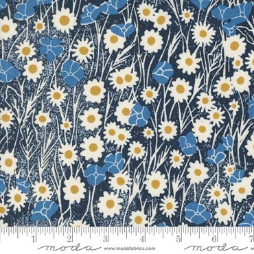 Moda - Field Of Flowers - 3312 - 19 - Navy