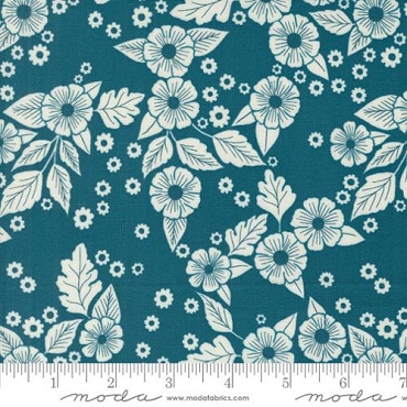 Moda - Field Of Flowers - 3313 - 16 - Peacock