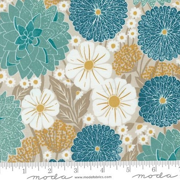Moda - Field Of Flowers - 3310 - 12 - Flax  