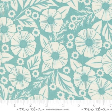 Moda - Field Of Flowers - 3311 - 14 - Robins Egg