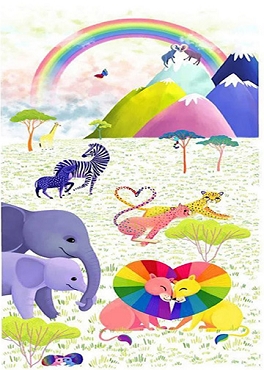 Love In The Wild - Free Spirit - PWKT046 - Love in the Wild - Panel