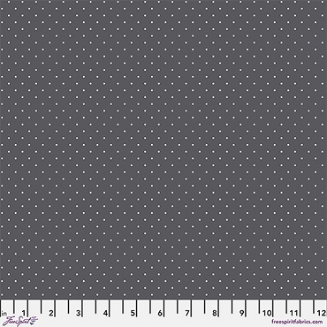 Tula Pink - Graywork - Tiny Dots - PWTP185 - Carbon