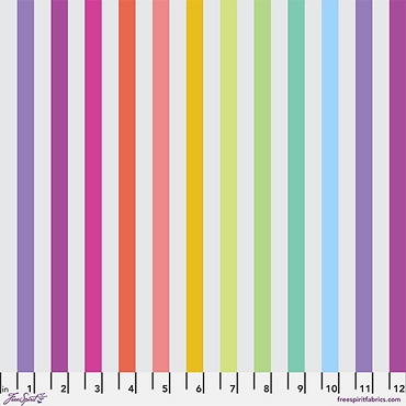 Tula Pink - Graywork - Disco Stripe - PWTP231 - Whisper