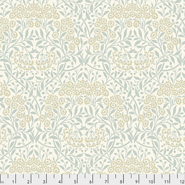 Kaffe x Morris & Co - Free Spirit - PW - WM035 - Michaelmas Daisy - Ivory