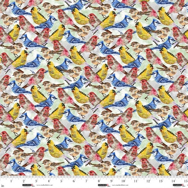 Airmail - Studio E Fabrics - 8500 - 278 - Multi