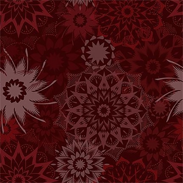 Colorstock by Quiltworx - Silhouette Medium Stars - CD3839 - Barolo