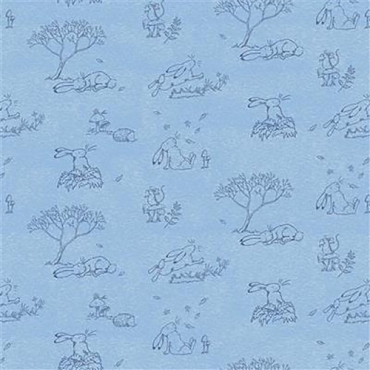 Guess How Much I Love You  - Clothworks - GHMILY 2024 Toile - Y4248 - 88 - Denim