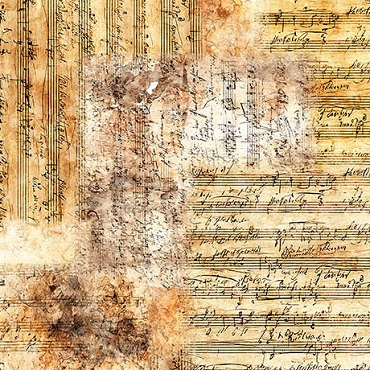 September 2026 - Miscellaneous - QT Fabrics - Vivace - Sheet Music - 32251 - tan