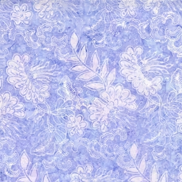 Tonga Batik Blossom Collection - Timeless Treasures - B1599 - Balinese Floral - Lupine