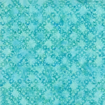 Tonga Batik Blossom Collection - Timeless Treasures - B6042 - Flower Grove - Surf