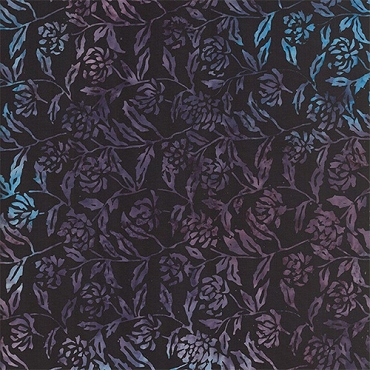 Tonga Batik - Quiltworx - Misty Beaches - B3732 - Flowers Garden - Majesty
