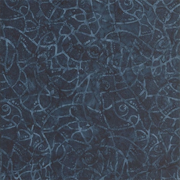 Tonga Batik - Quiltworx - Misty Beaches - B8162 - Wandering Maze - Navy