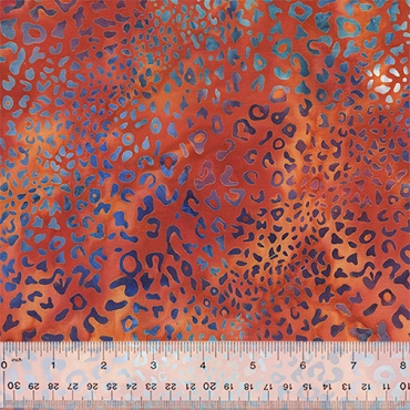 Wild Thing - Mini Skin - Anthology Batiks - 9206Q - 6 - Sunrise