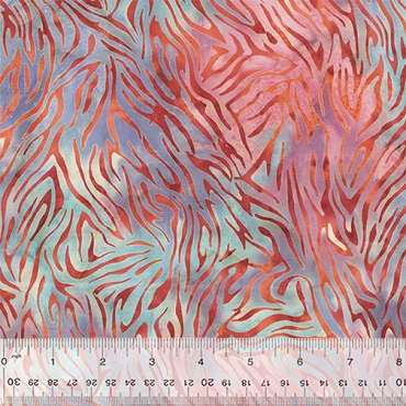 Wild Thing - Zebra Skin - Anthology Batiks - 9207Q - 6 - Sunrise