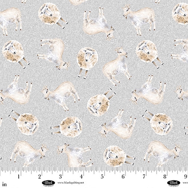 Little Seedlings Farm - Blank Quilting - 4383 - 90 - Light Grey