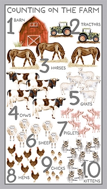 Little Seedlings Farm - Blank Quilting - 4388P - 01 - White